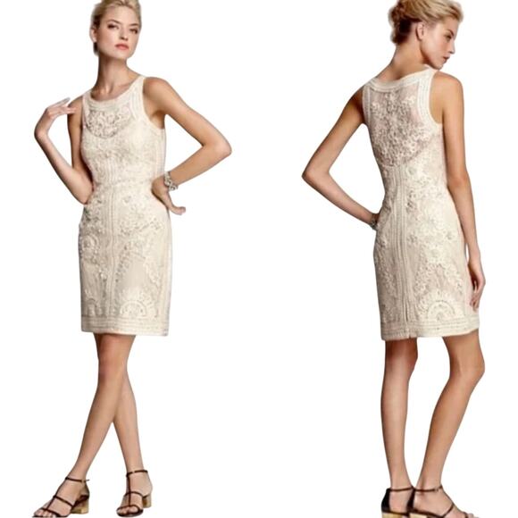 Sue Wong Nocturne Dress Soutache Embroidered Lace - Picture 16 of 16